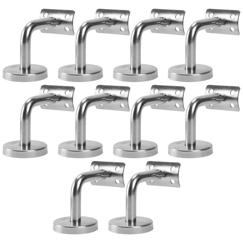 Support Main Courante 10 Pièces Inox 304 pour Rampe Escalier Support ...