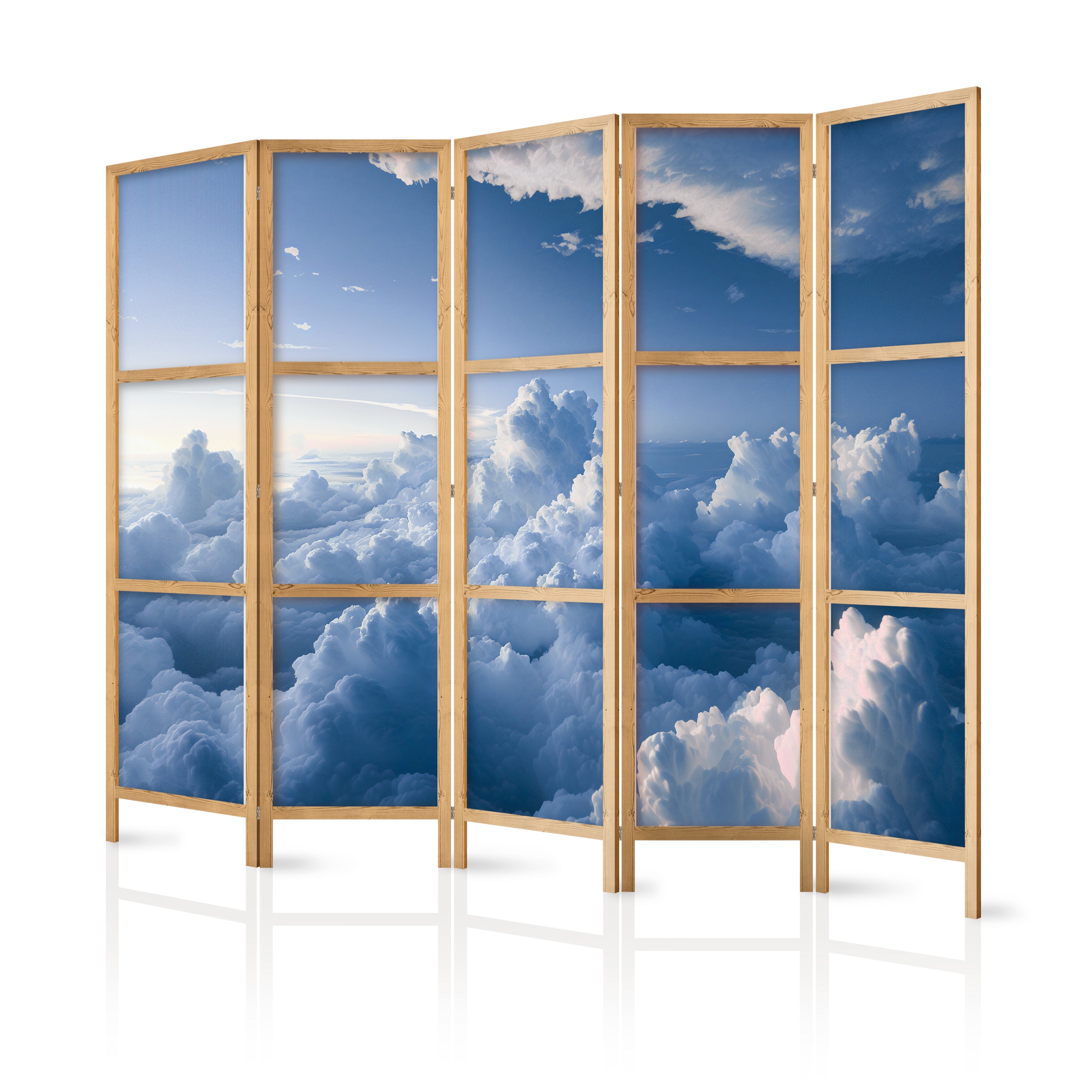 Paravento - White Garden II [Room Dividers] - 225x172 | Leroy Merlin