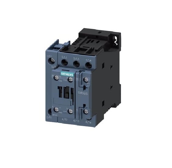 Contattore Ac-1, 50 A, 400 V / 40 °C, 4 Poli, 24 V Dc, Contatti Ausiliari: 1 No + 1 Nc
