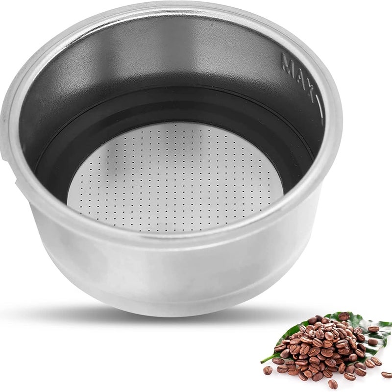 Uchwyt na filtr do kawy 51 mm, wielokrotnego użytku, stały filtr do kawy bez filtra, koszyki ze stali nierdzewnej, akcesoria zamienne do ekspresu do k