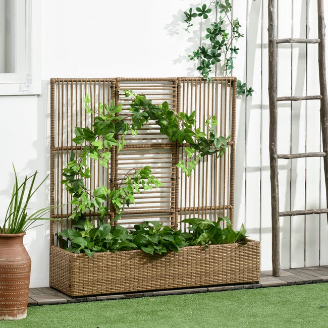 Jardinière Surélevée avec Treillis Métallique Bac à Plantes Élevé en Bois avec Pieds pour Plante Grimpante Vigne Fleur Herbe Légume Fruit F306R - Gamm vert Jardinière Surélevée avec Treillis Métallique Bac à Plantes Élevé en Bois avec Pieds pour Plante Grimpante Vigne Fleur Herbe Légume Fruit F306R - Gamm vert