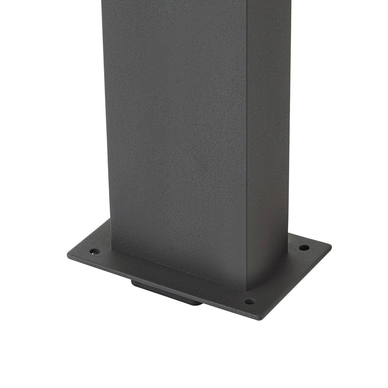 Lucande lampione a LED Lennik, sensore, 100 cm, antracite, Lampioncino, paletto luminoso, lampada da viale, lampioncino - 9