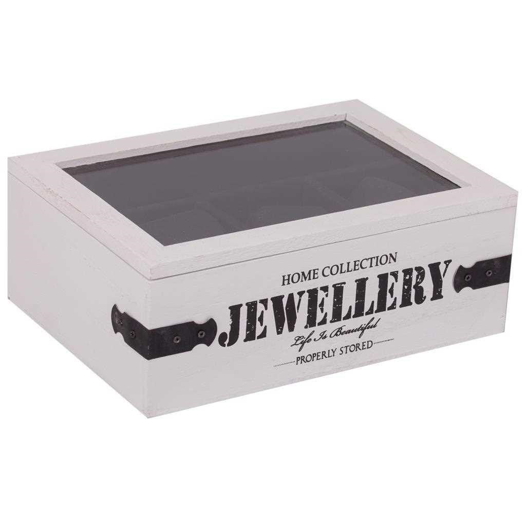 Boîte à Bijoux Laquée – Rangement Élégant Pour Bijoux, Occasion, État Correct