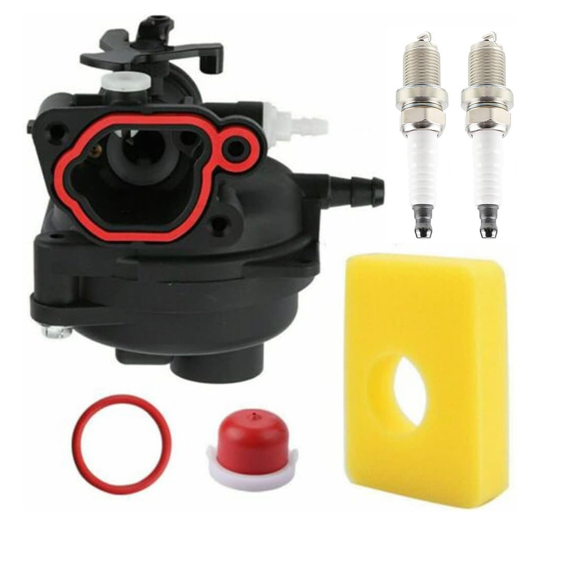 Gaźnik do silników kosiarek kompatybilny z Briggs &amp; Stratton 799583 591160 593261 591110 Gaźnik Filtr powietrza