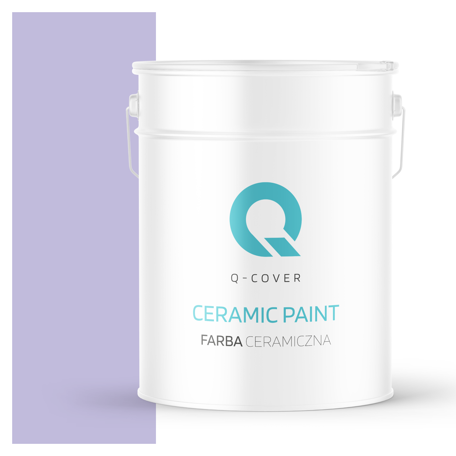 Farba Ceramiczna Do Ścian i Sufitów Q-Cover Fioletowy jasny H2651 Głęboki Mat 10L