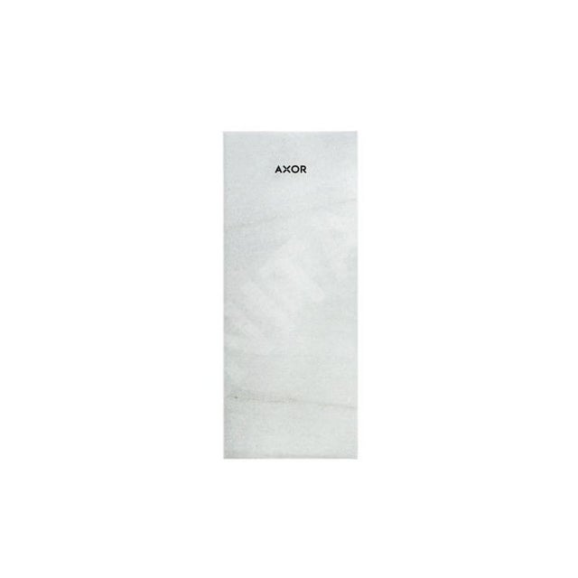 Axor MyEdition - Plaque 120 mm, marbre blanc 47911000