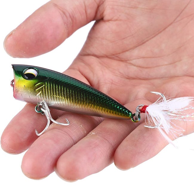 5 pezzi Esche da Pesca in Metall, 30g, con Esca Dura per Strumento di Esca, Metallo Cucchiai da Pesca con Piuma, Set di Esche da Pesca, per Trote, Pesce Persico, Luccio 5 pezzi Esche da Pesca in Metall, 30g, con Esca Dura per Strumento di Esca, Metallo Cucchiai da Pesca con Piuma, Set di Esche da Pesca, per Trote, Pesce Persico, Luccio