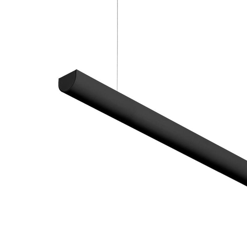 Iluminación arquitectónica LED modular DIVI Indirect End negro 13,5W ...