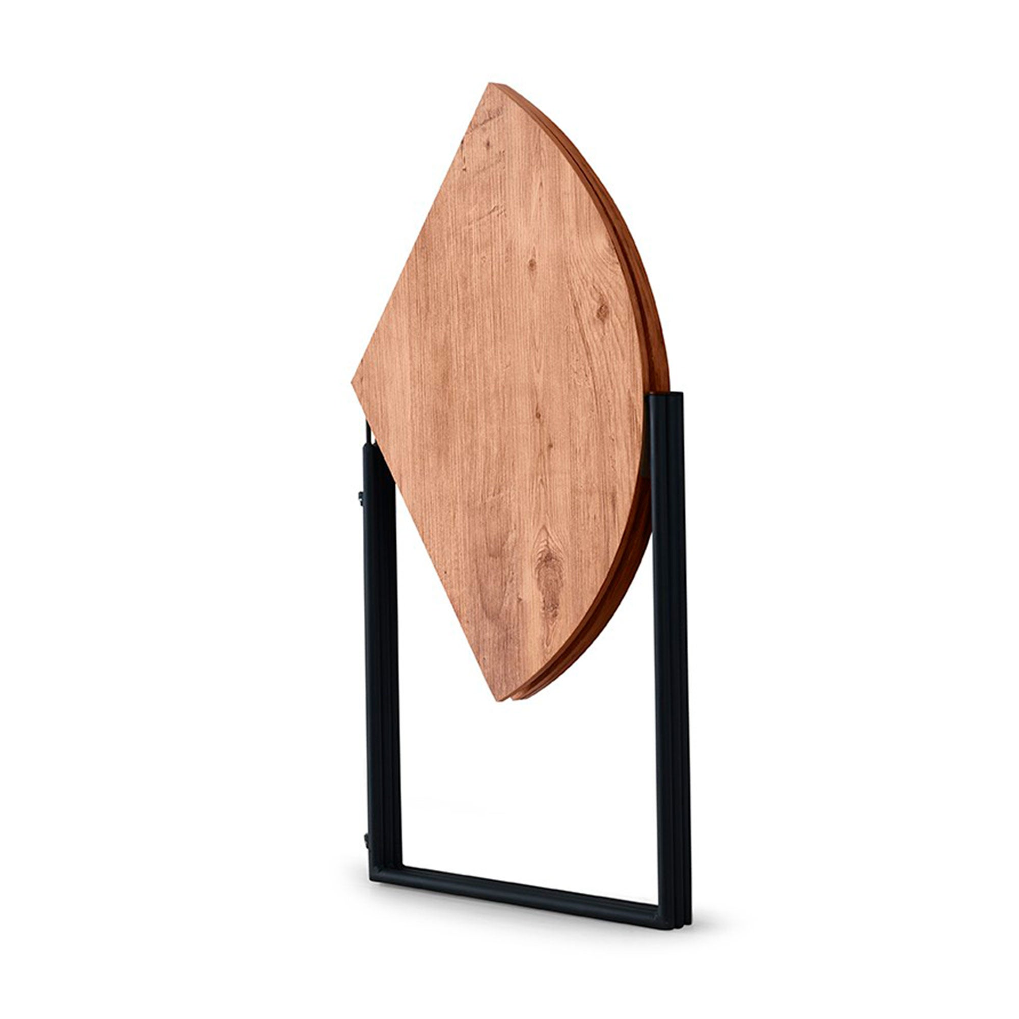 WELLHOME Table à manger ronde, 100 cm - 3