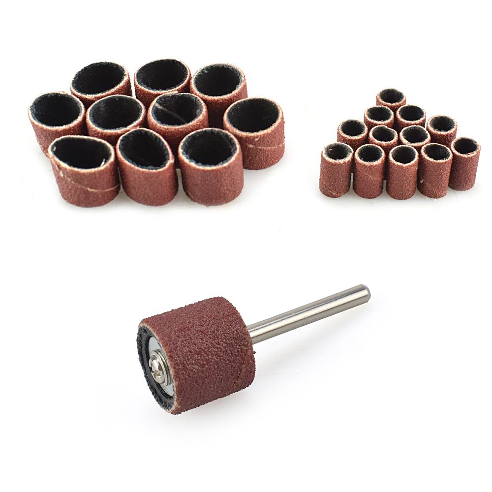 Mini outil rotatif 147 pièces – Kit multifonction haute vitesse pour ponçage, polissage, perçage, gravure bois métal avec disques, brosses et embouts - 9