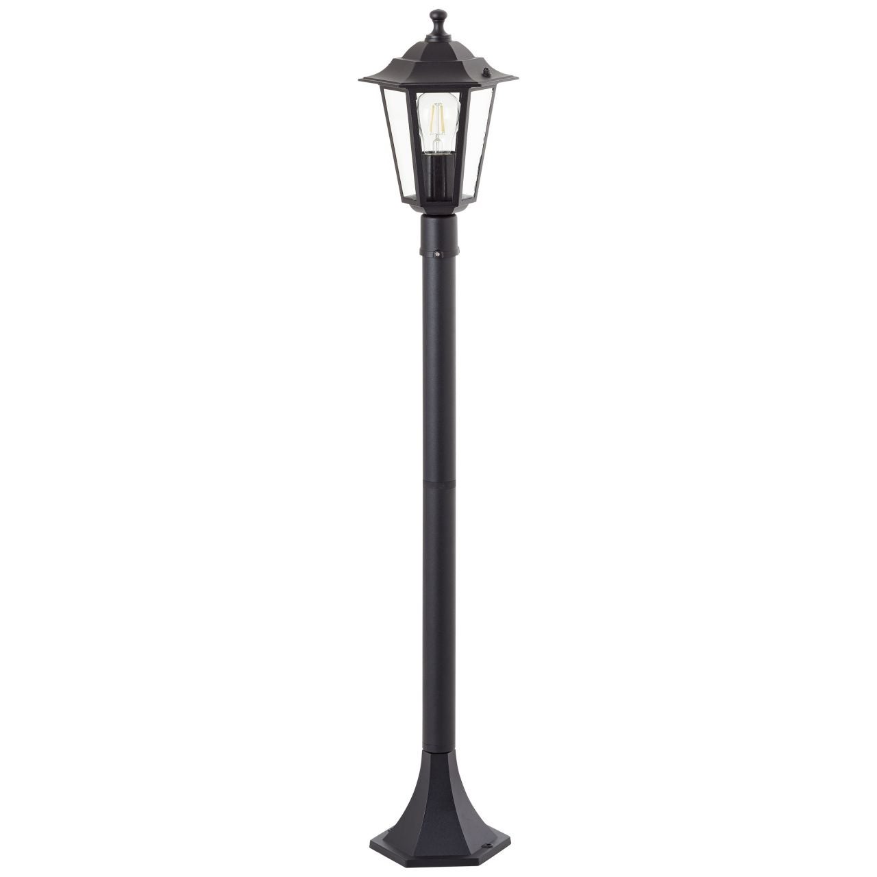 Lampa zewnętrzna Brilliant Carleen czarny IP44 1 metr - 2