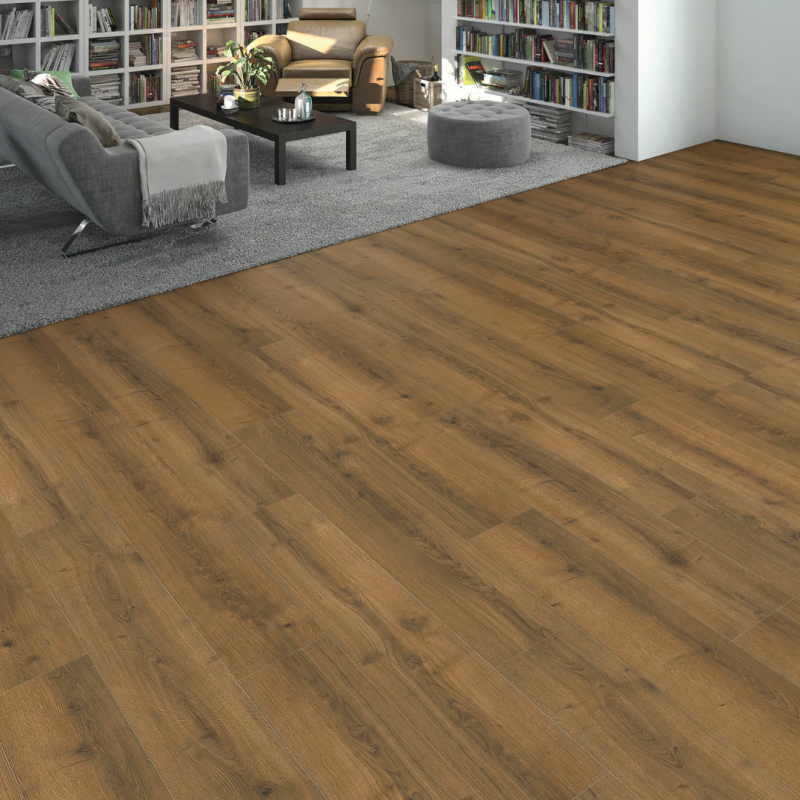 Sol stratifié Ecorce planche large chêne italica 19,3*128,2 cm - Réflex Boutique - 6