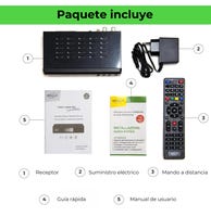 hd-line Tivusat s2 Récepteur Satellite - Boîtier IPTV numérique (HDTV, WiFi, DVB-S/S2, HDMI, AV hd-line Tivusat s2 Récepteur Satellite - Boîtier IPTV numérique (HDTV, WiFi, DVB-S/S2, HDMI, AV