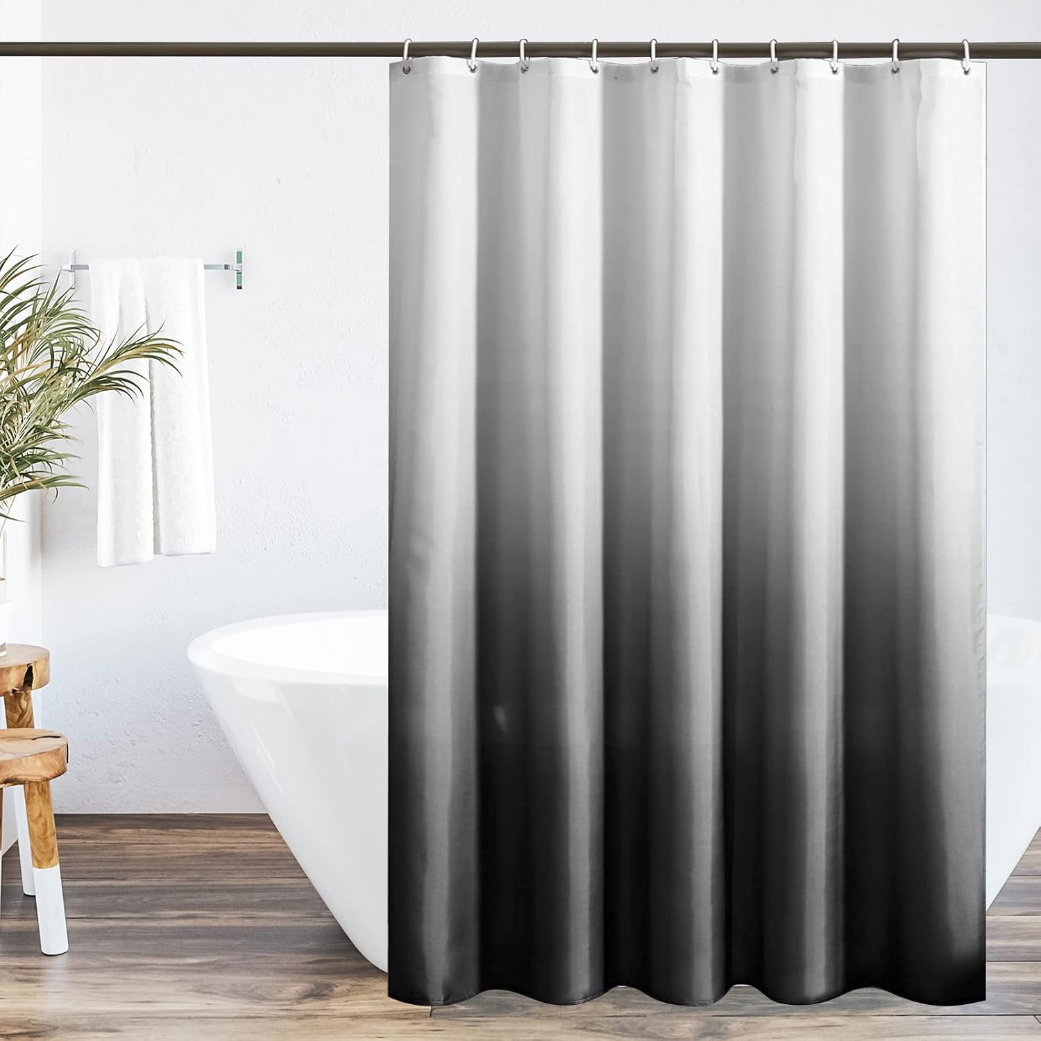 Goodbath Tenda Da Doccia A Forma Di Pesce, In Tessuto Antimuffa O 382026 - 10