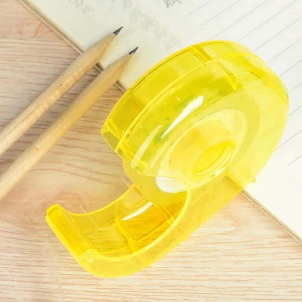 Set di 3 dispenser per nastro adesivo, supporto per taglierina in plastica trasparente, dispenser per nastro adesivo in carta giapponese, accessorio p - 5