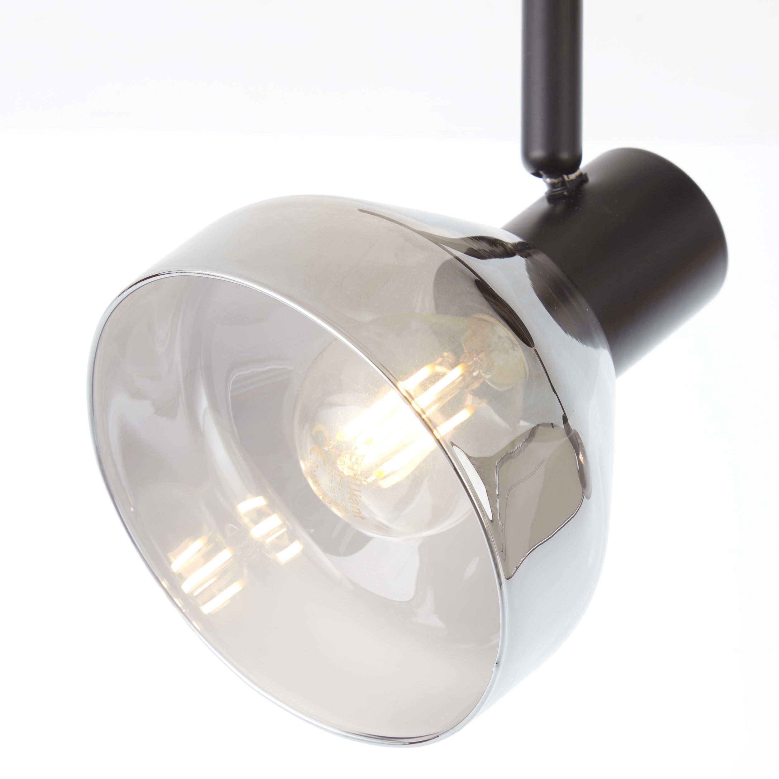 Lampa BRILLIANT, sufitowa Romm 38cm jasne drewno / biały, 2x A60, E27, 33W, odpowiednia do lamp LED - 6