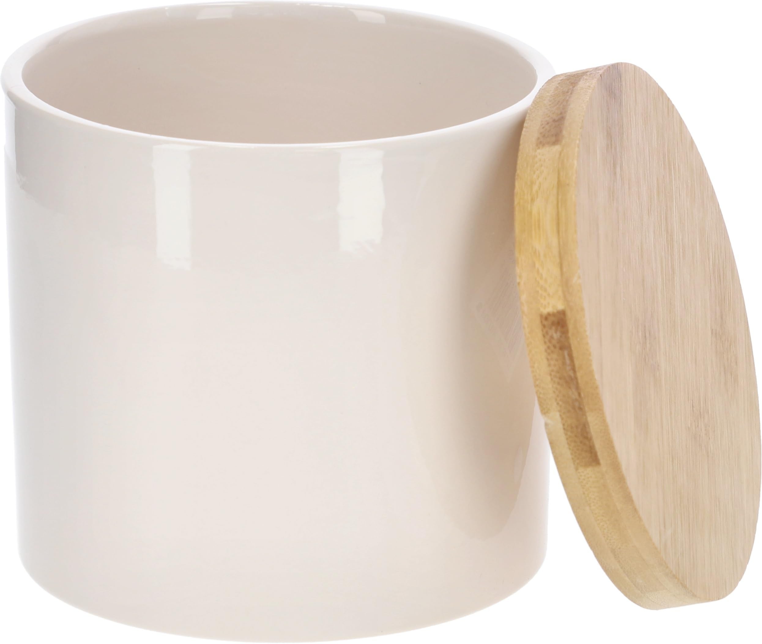 Donica doniczka osłonka ceramiczna z bambusem fi13 - KOTARBAU - 8