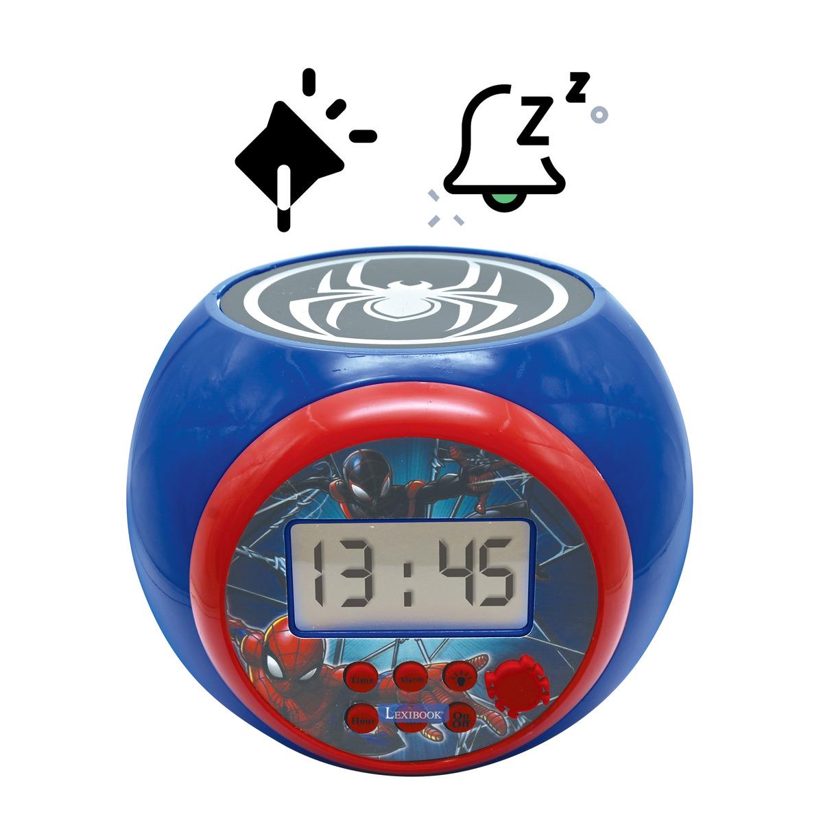 Reloj Proyector Spiderman Reloj Para Niño Spiderman Con Luz