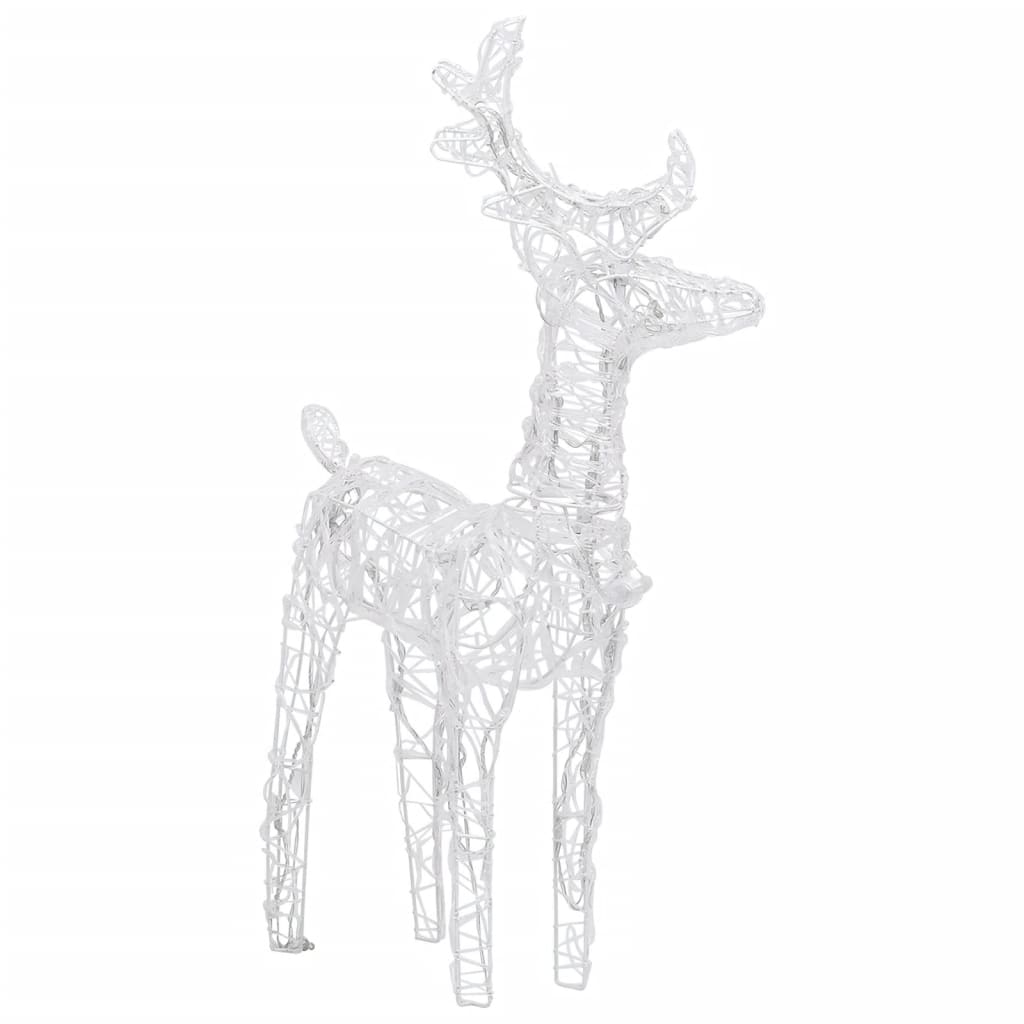 Rena de Natal 6 unidades 240 LEDs acrílico branco quente - COMFORTXL - 4