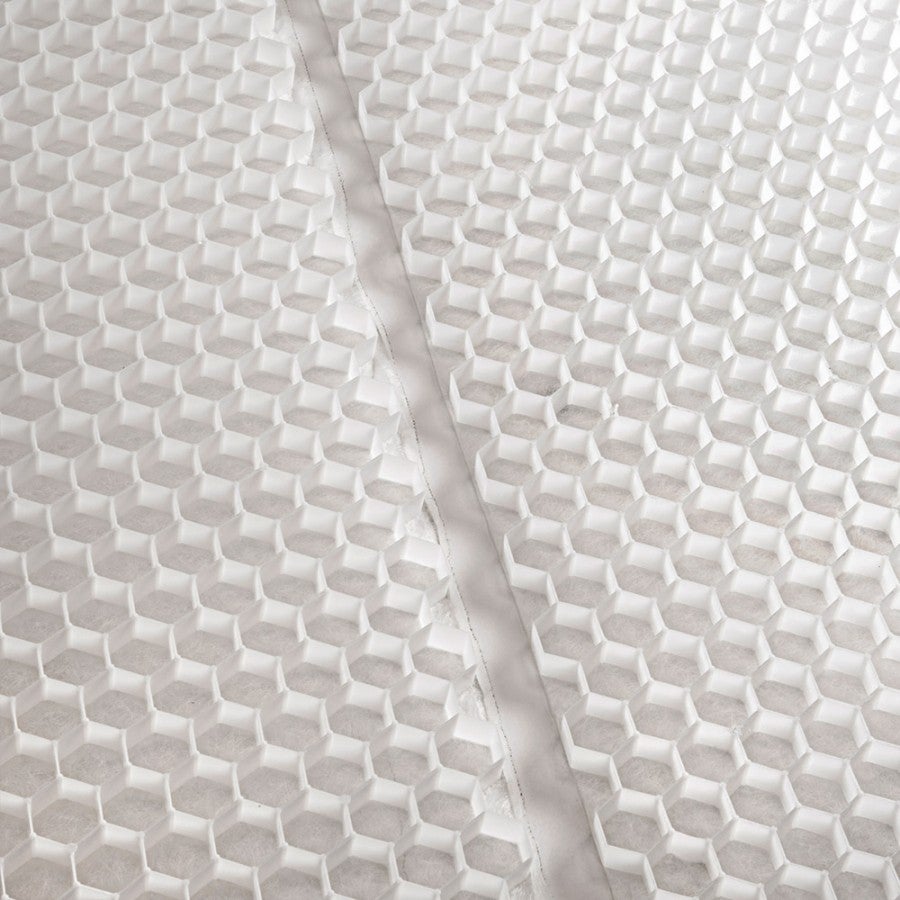 Stabilisateur de gravier 0,96 m² - Blanc - 120 X 80 X 3 cm Blanc - EASYSTAB - 2
