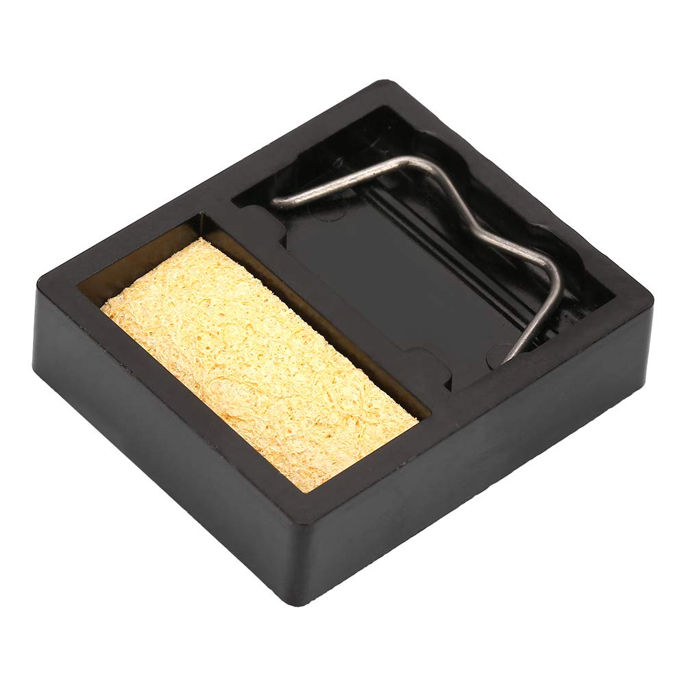 Support Fer à Souder Électrique - Bakélite Résistante 600°C - Avec Éponge - Stable Et Portable - Pour Soudage Électronique