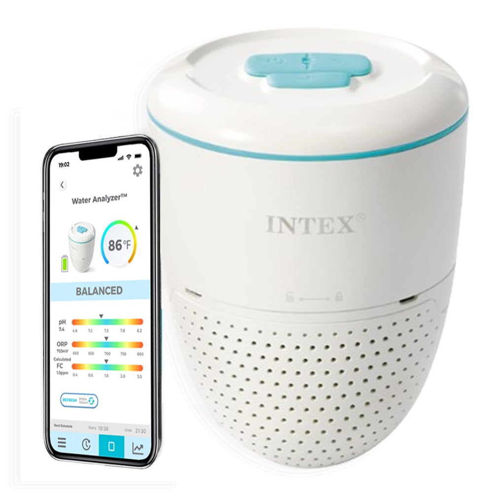 Analyseur connecté intex - chlore/orp/température | Leroy Merlin