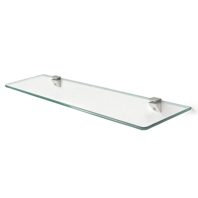 Étagère vitrée de rangement mural, tablette en verre design pour décoration élégante et fonctionnelle, 70x13, Art Print Cave