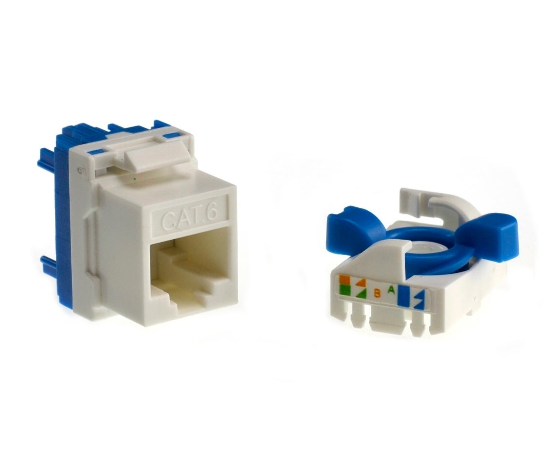 MediaBox 45x45 Keystone RJ45 UTP kat.6 bezn. NEKU