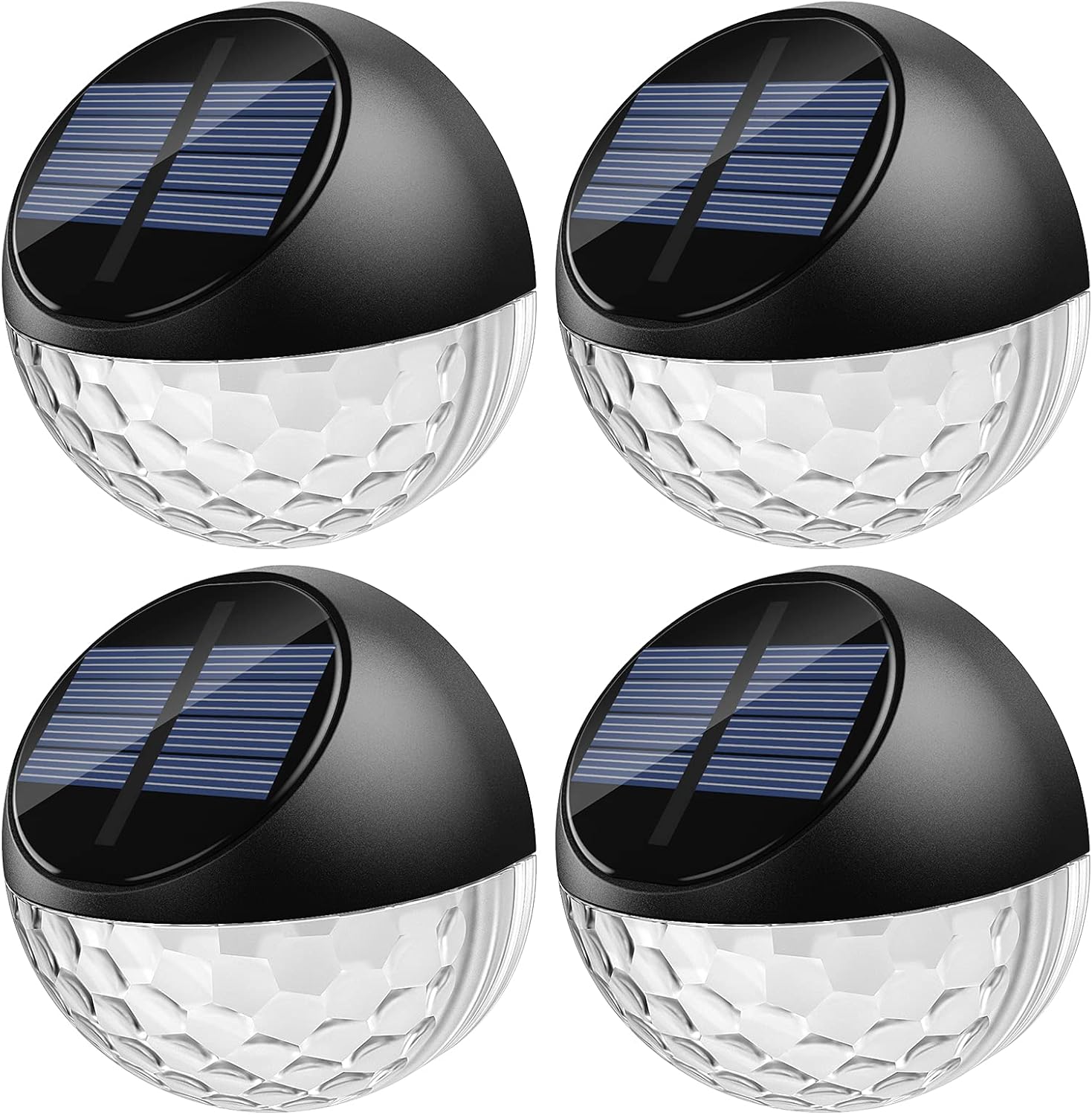 Zestaw lamp solarnych LED zewnętrznych ściennych wodoszczelnych dekoracyjne oświetlenie ciepłe białe światło lampa do ogrodzenia ścianę taras ogrodu