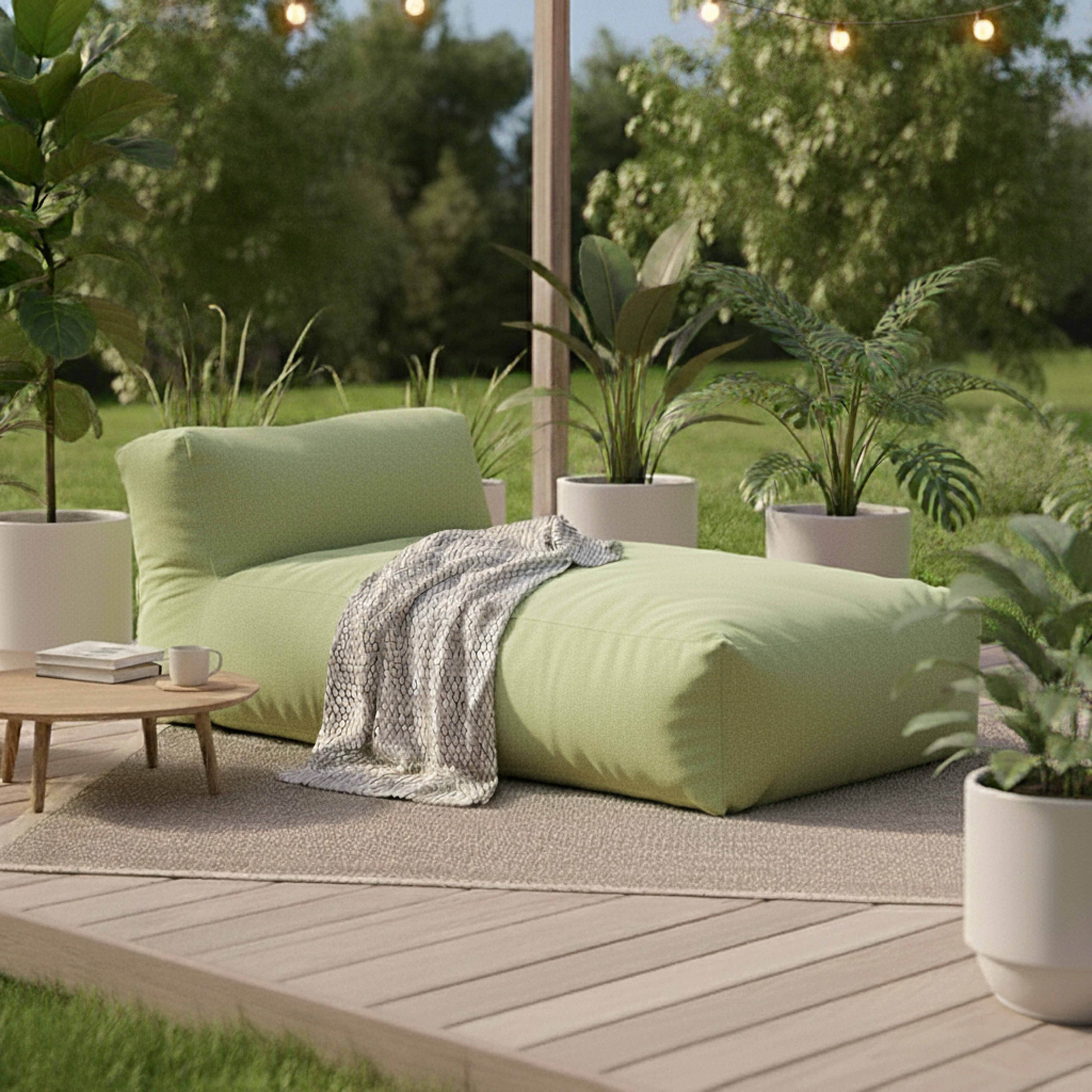 Oviala  Tumbona Para Muebles De Jardín Modulares Cactus, Mixi Verde , Leroy Merlin