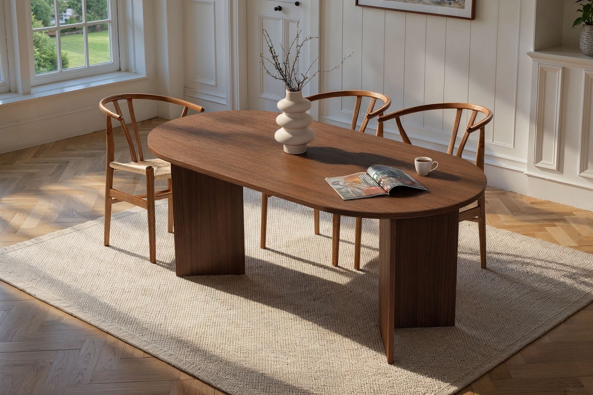Table à manger en bois 