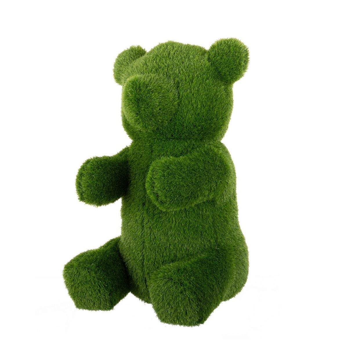 Figura decorativa figura decorativa polipropileno césped artificial oso 22 x 26 x 35 cm