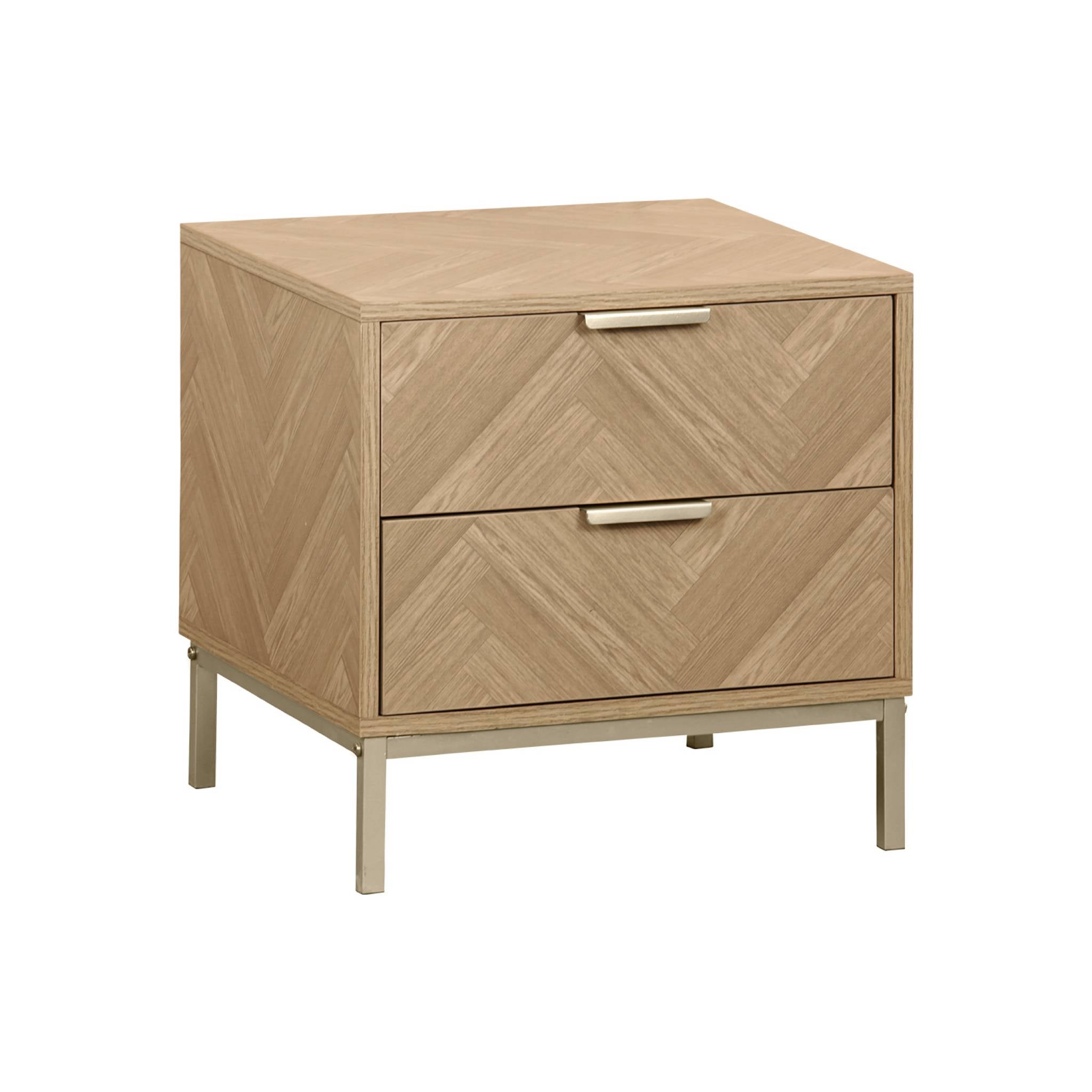 Lot de 2 tables de chevet. Budapest. deux tiroirs. L 45 x l 40 x H 45cm - 5