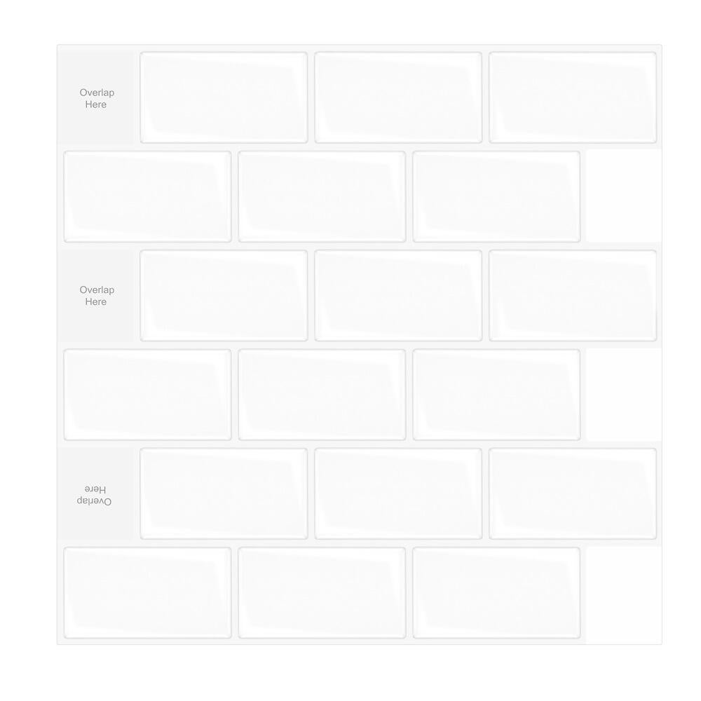 10 piezas de revestimientos adhesivos para salpicadero de cocina, azulejos de pared autoadhesivos para cocina y baño, pegatinas de cocina, 30 x 30 cm