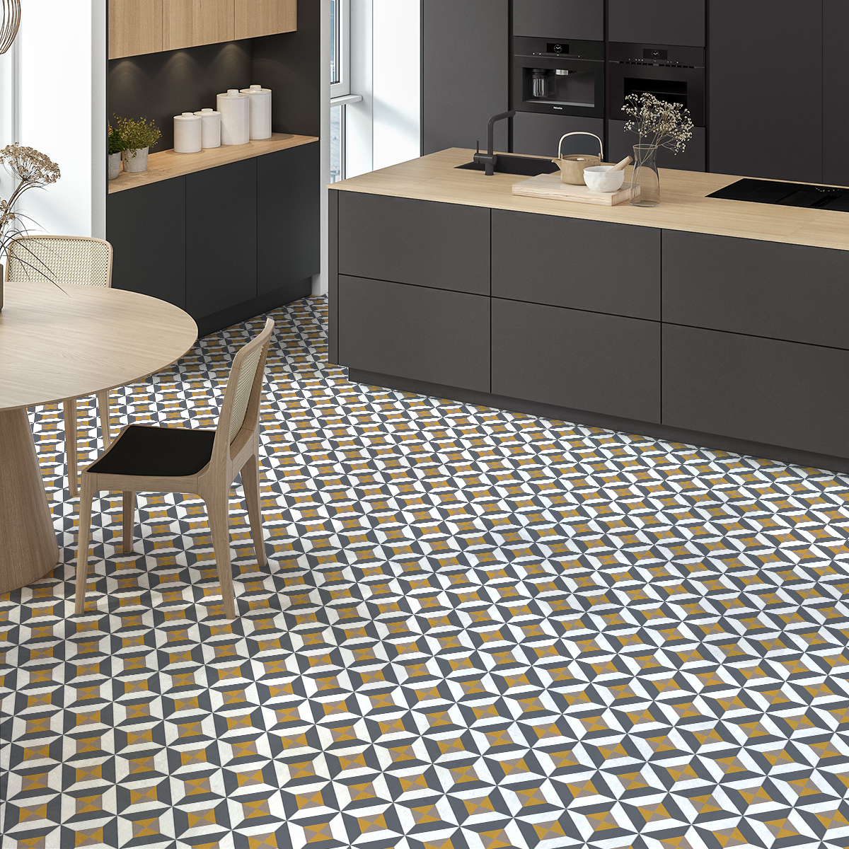 Piastrelle In Vinile PVC Con Mosaico - Foto 3