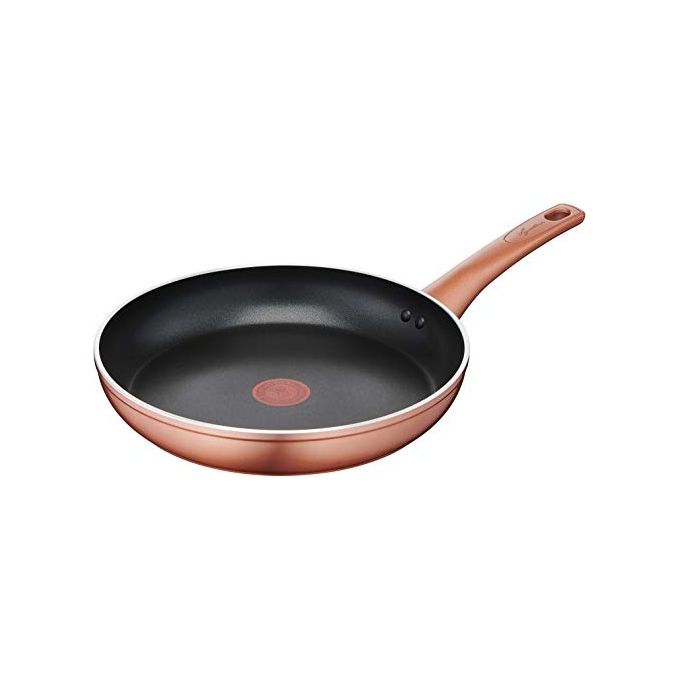 Lagostina Ramata Set 3 Padelle Antiaderenti 20/24/28 Cm + Casseruola 20 Cm, Effetto Rame
