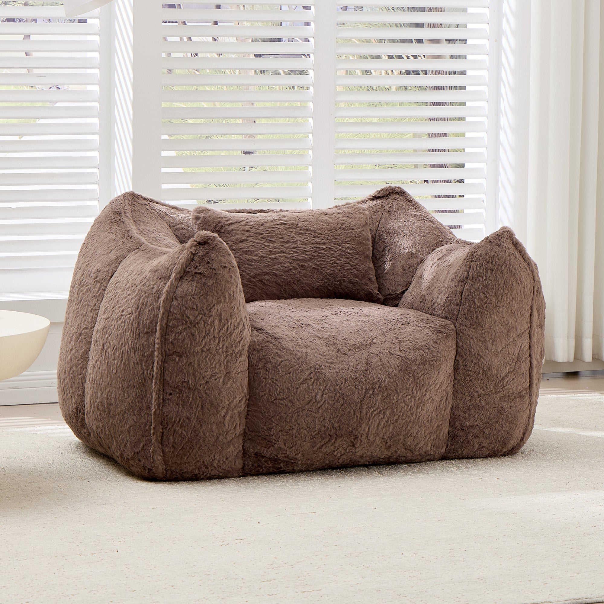Bean bag - Scaun uriaș de fasole cu pernă, scaune de fasole mari confortabile pentru adulți și copii