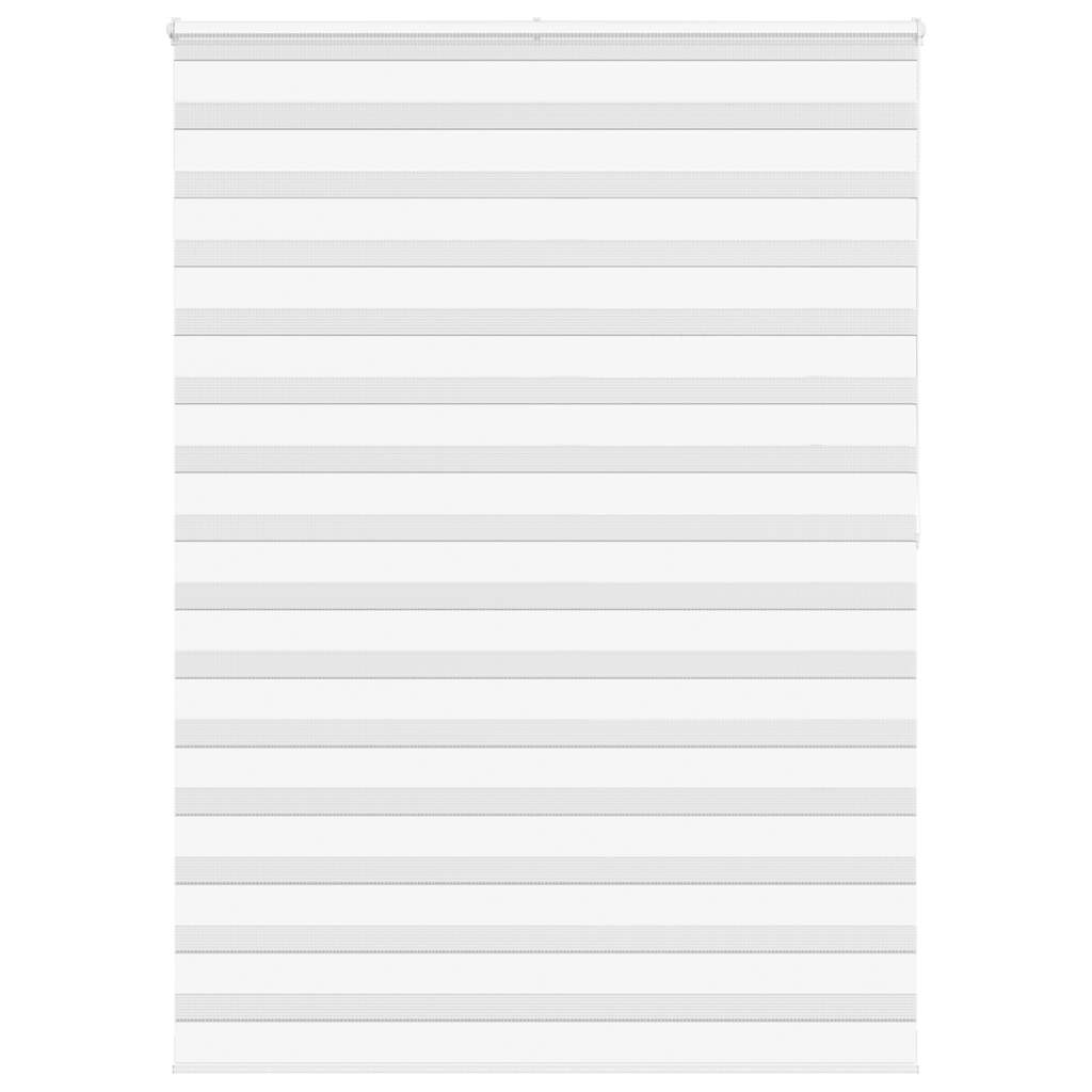 Estor Plisado Blanco 85x200 Cm Tela Ancho 84,4 Cm Poliéster Vidaxl Con