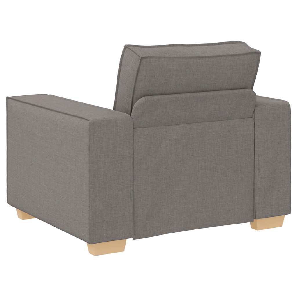 Maison Exclusive - Canapé-chaise Taupe 100x78x84 cm Tissu - 6