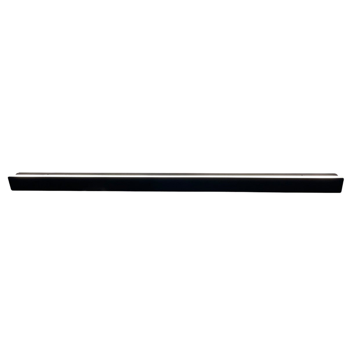 Kinkiet ścienny LED Bodo 90 cm, czarny, CCT, wodoodporny IP54, duża powierzchnia, lustro łazienkowe