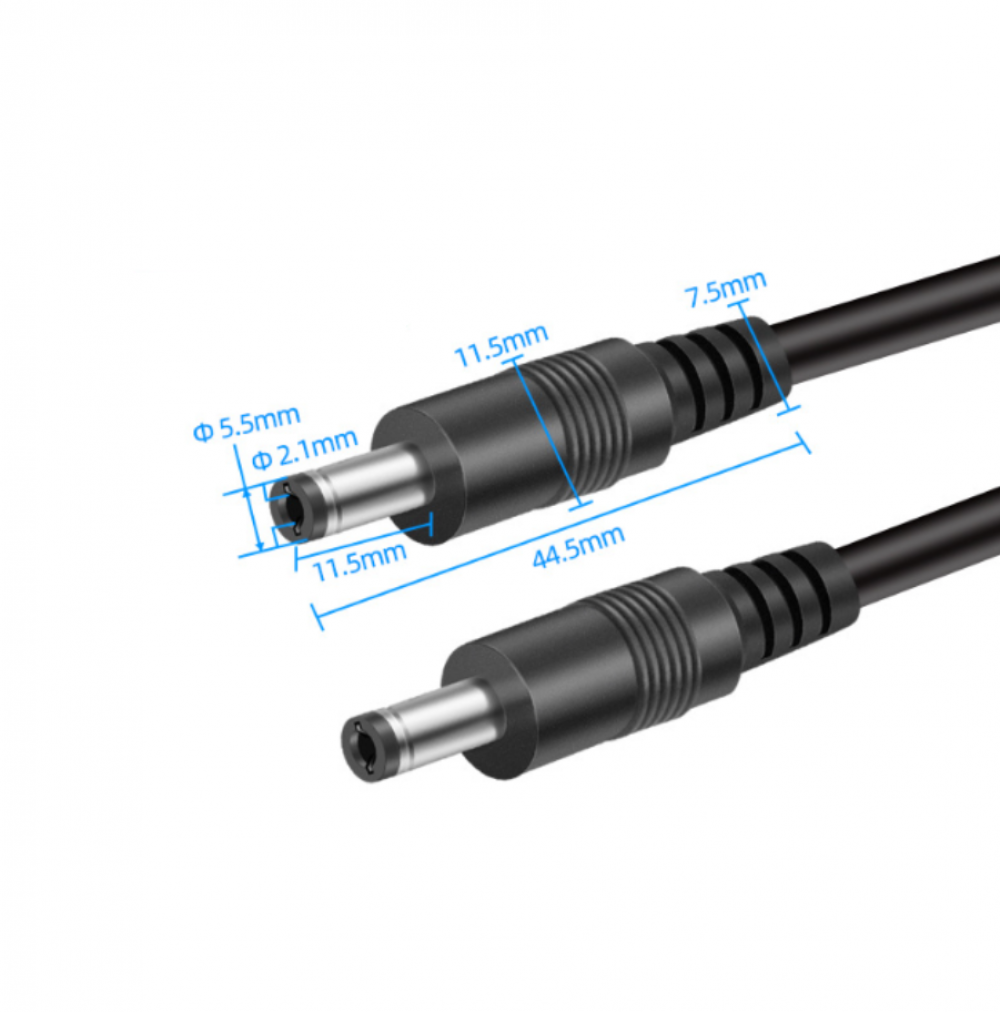 Câble d'Alimentation Dtap vers DC 5,5 x 2,5 mm - CinéStore CI