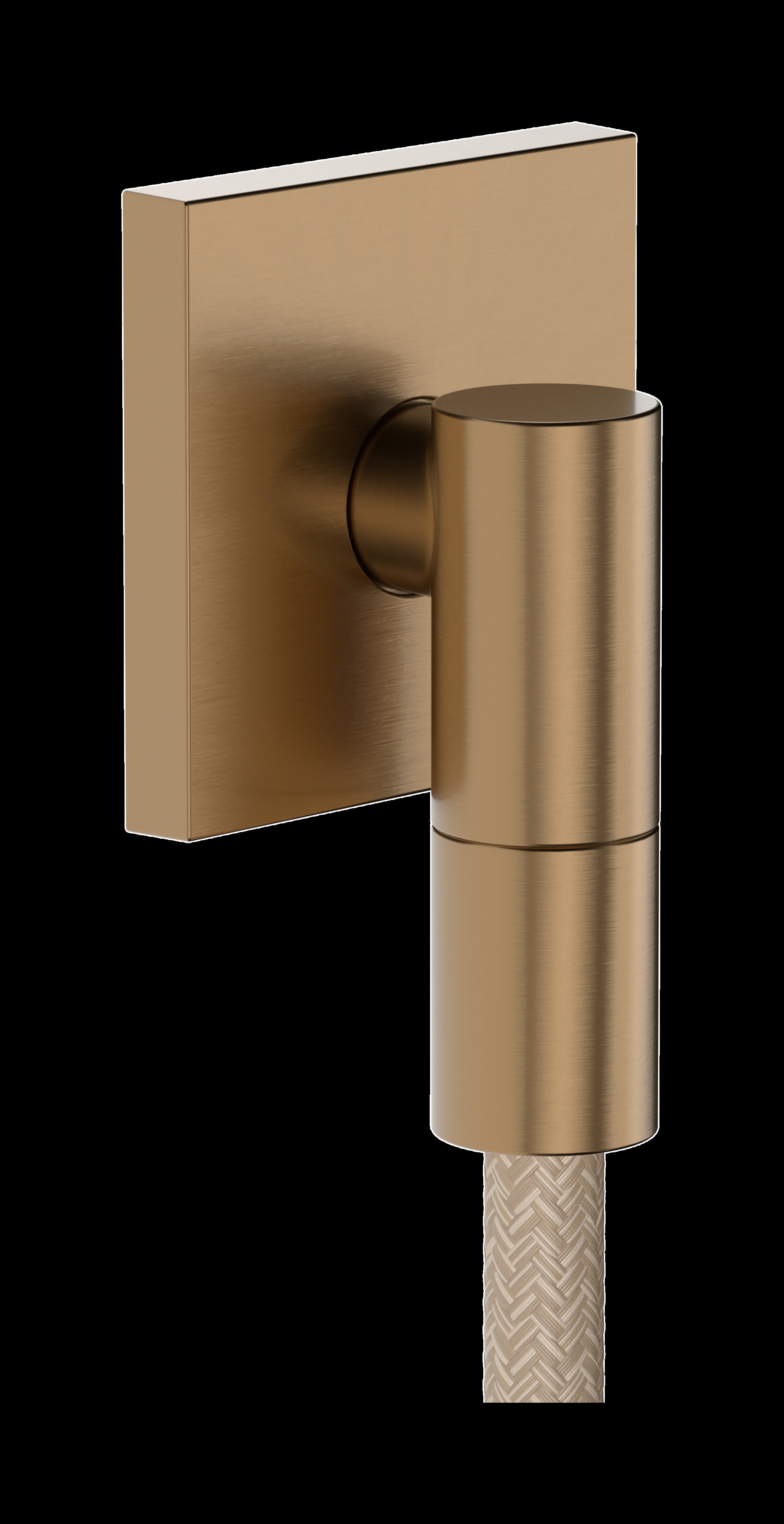 Hansgrohe Fixfit Muuraansl.bocht E Zo Terugslagklep Brush Black Chr Brushed Black Chrome 5 113523