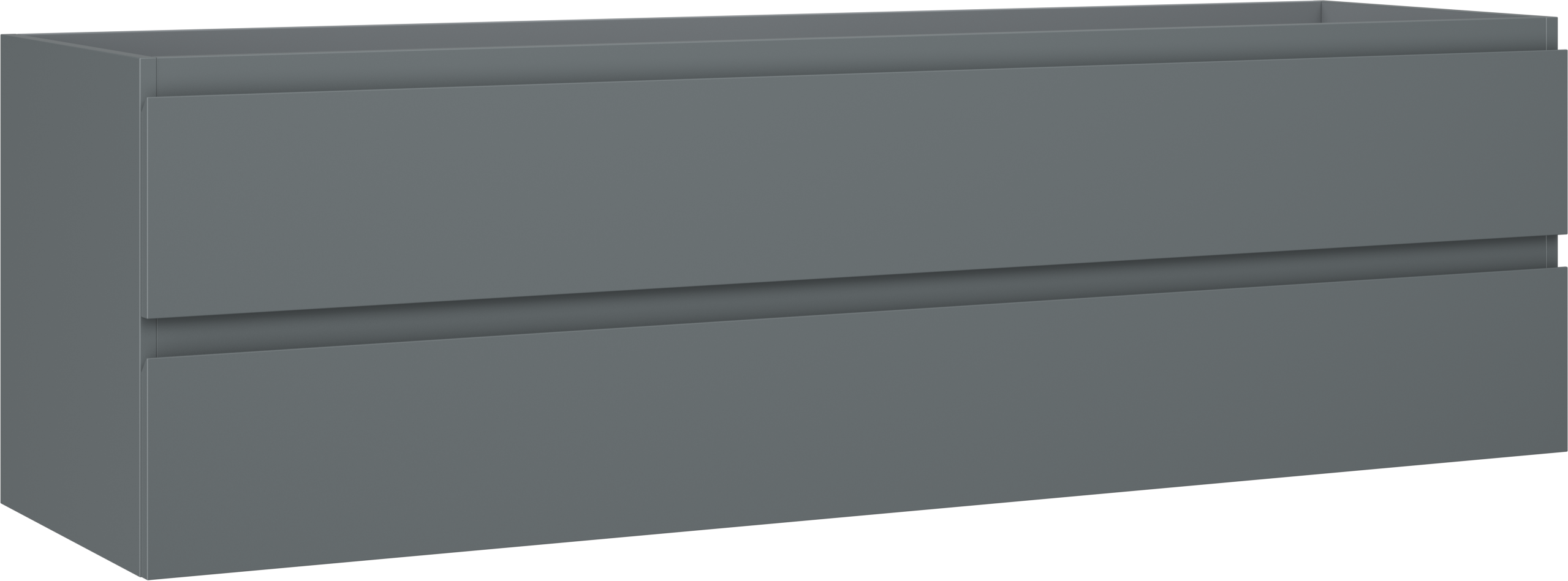 Mexen Orio szafka łazienkowa podumywalkowa 160 cm, 2 szuflady, grafit mat - 91A10-16047-2-BFF66