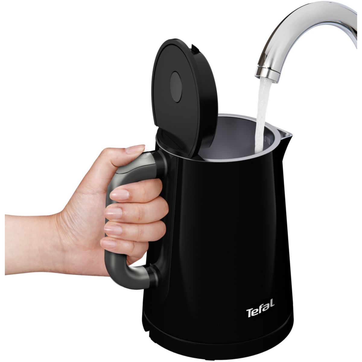 Bouilloire à température réglable TEFAL KO854830 Smart'n light 1L - 5
