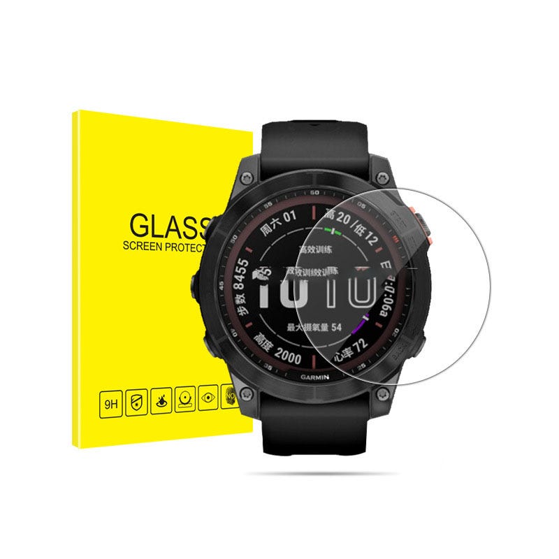 3 Pellicole In Vetro Temperato Per Ticwatch E E S: Protezione 9H, Anti Graffio E Impronte, Con Kit Di Montaggio (Ventosa E Salviette)