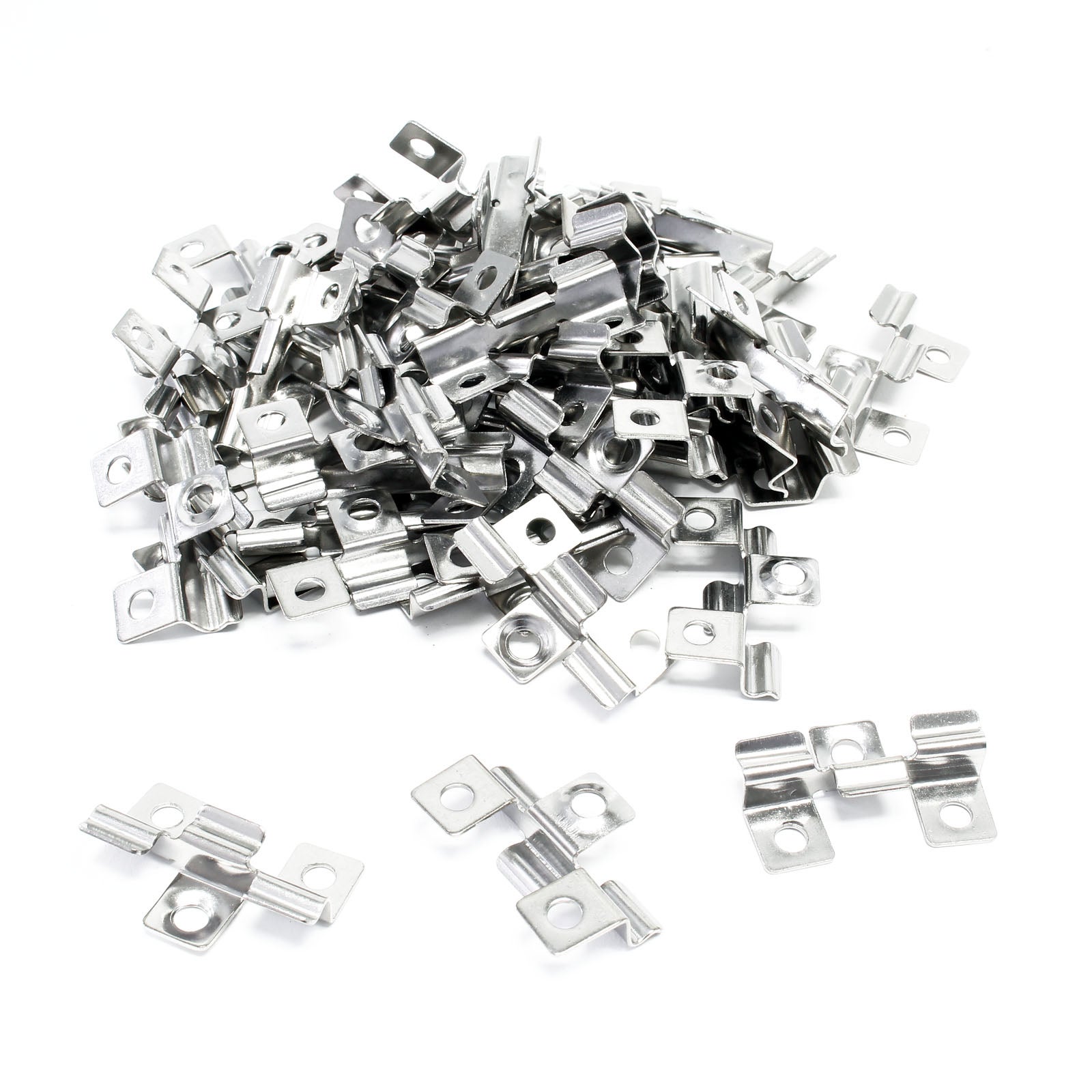 Applicazioni automobilistiche in argento Clip di fissaggio in metallo per interni auto Clip in metallo durevole o rotte Accessori di fissaggio sicuri e affidabili  34
