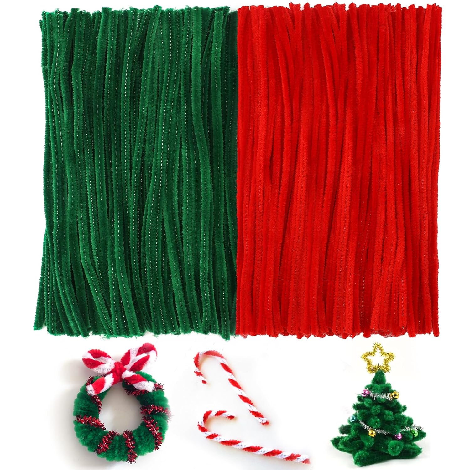 Kit De 10 Nettoyeurs De Tuyaux Souples (chenilles) Multicolores - 39,37 Pouces - Pour Bricolage