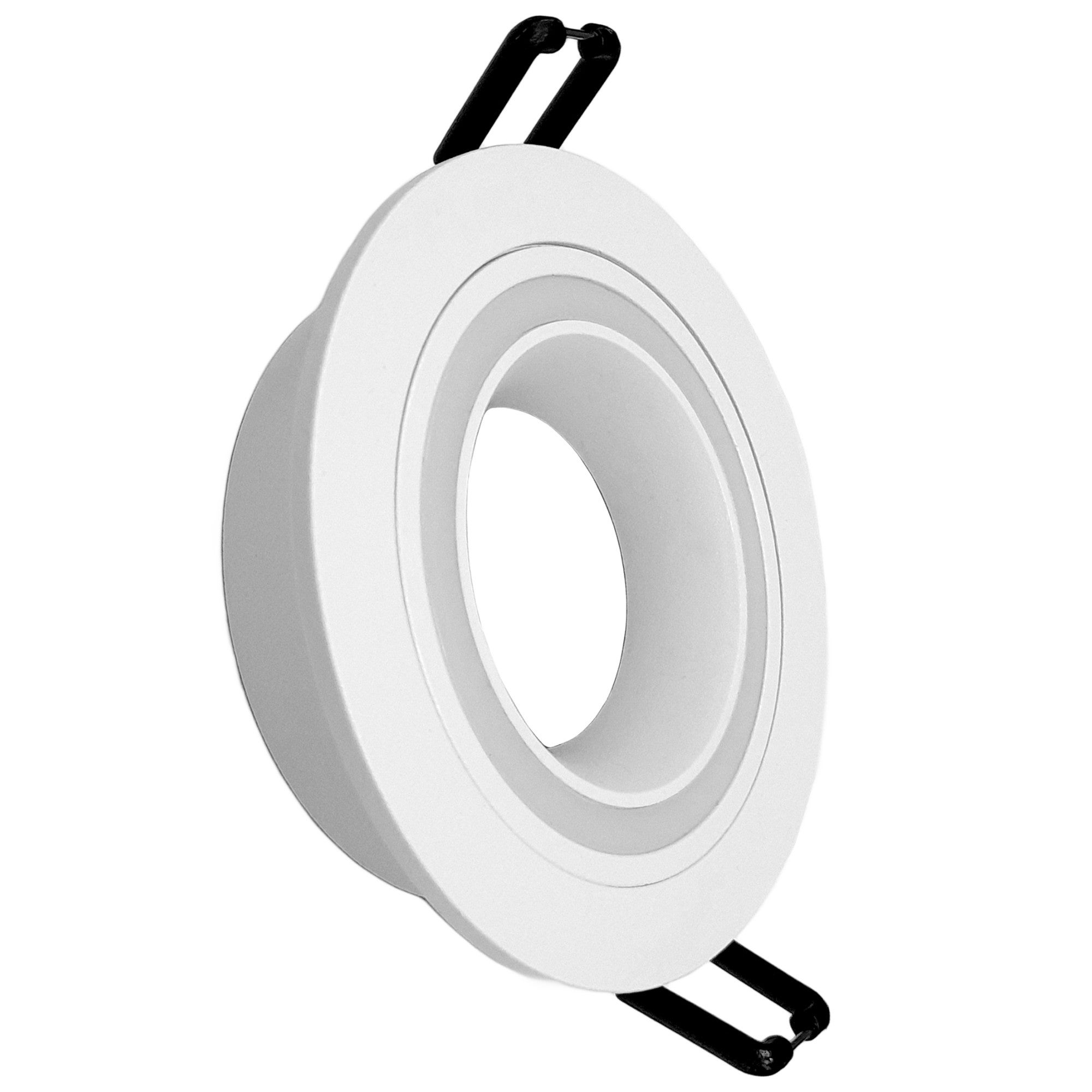 Oprawa sufitowa wpuszczana podtynkowa Falco biała 1xMR16x10W okrągła IP20 wym: 2,5 x 9,2 x 9,2 cm aluminium Polux - 3