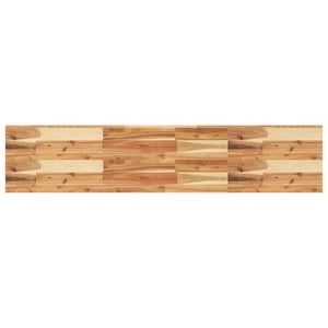Planche En Chêne Massif – 259 X 80 X 50 Mm, Bois Séché Au Four, Non Traité