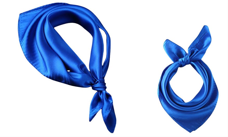 GLORIS Foulard En Satin De Soie Pour Femme - Carré 90x90 Cm - Élégant, Doux Et Brillant - Idéal Bandana, Cheveux Ou Accessoire Mode